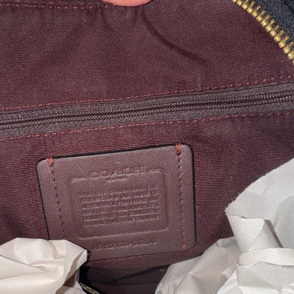 Coach Dark Brown Crossbody Bag - Picture 6 of 10